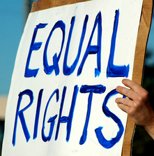 Equal Rights sign